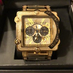 Phantom | JB-6215-238-G Chronograph Dial Diamond Men's Watch 2-3/8 CT. T.W